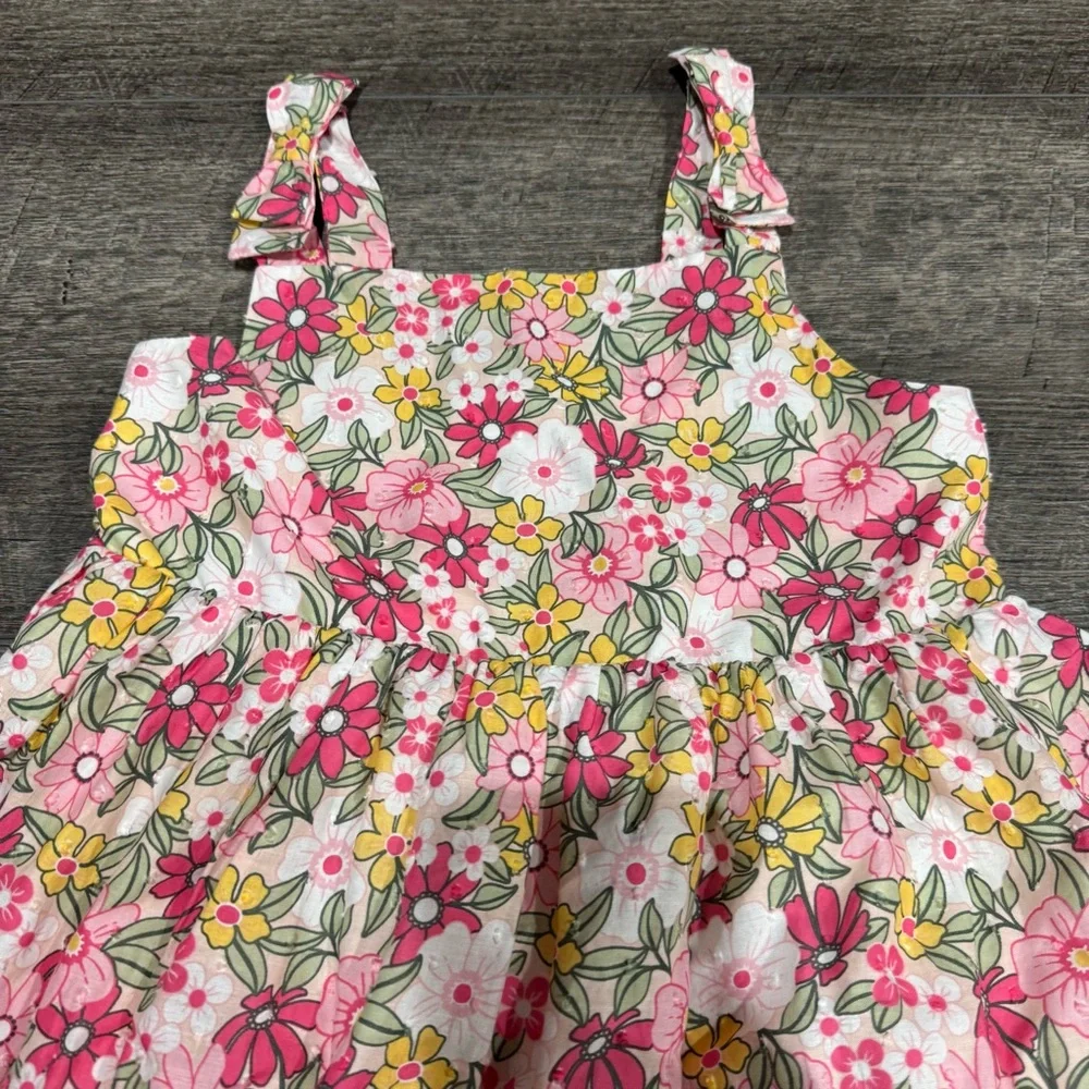 Cynthia Rowley girls size 7 floral summer dress‎